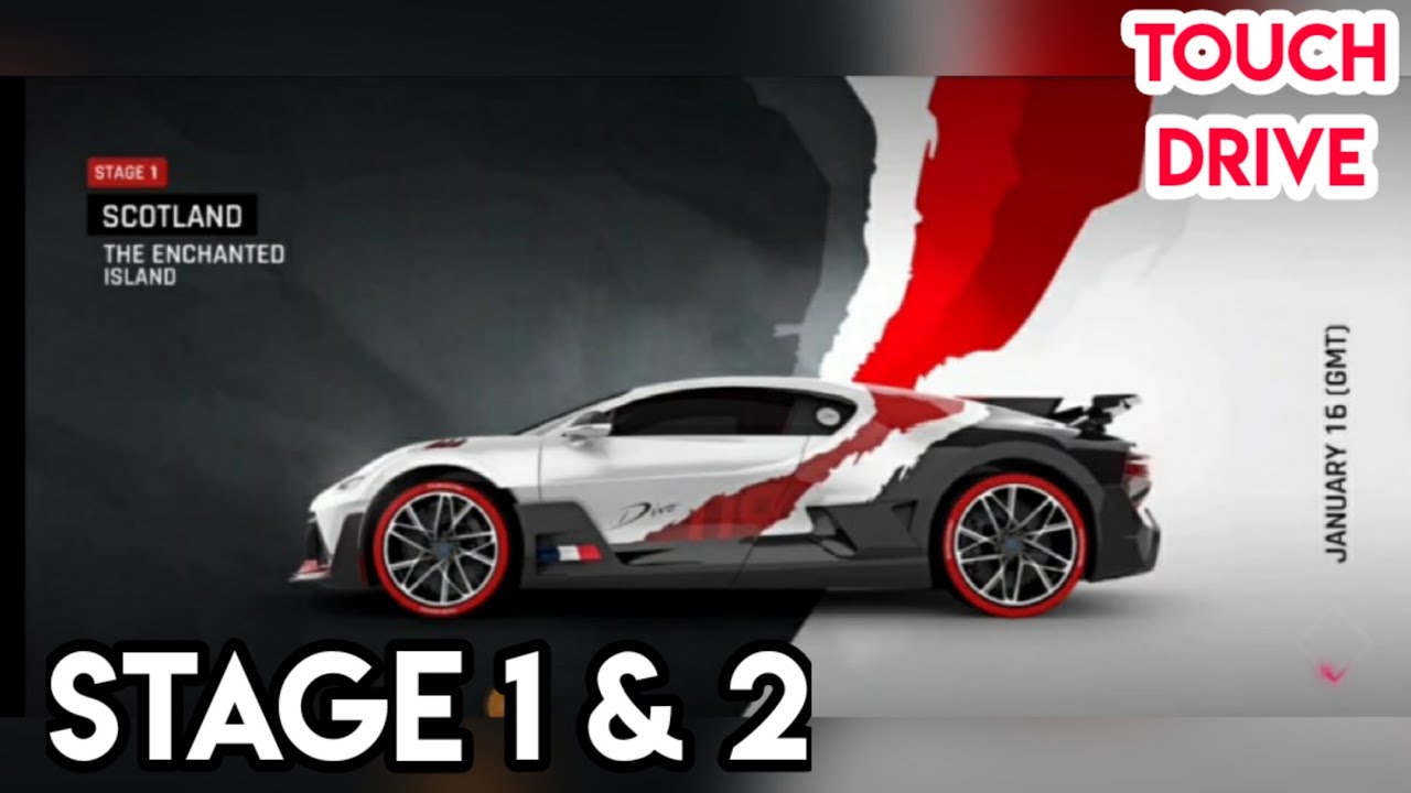 Asphalt 9 Touch Drive 60 Fps Bugatti Divo S E Stage 1 2 Youtube