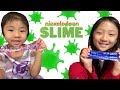 【アメリカ☆おもちゃ】いろんなスライム作ってみた！☆ Played with Nickelodeon SLIME Kit