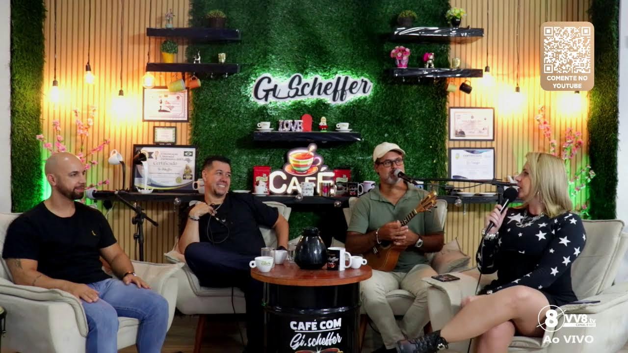 GRUPO SAMBA DI LEVE NO CAFÉ COM GI SCHEFFER