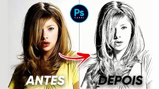 Como Transformar Foto em Desenho no Photoshop #2 (Atualizado) screenshot 3