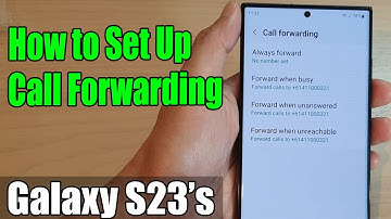 Maximize Your Productivity: How to Set Up Call Forwarding on Galaxy S23 and Never Miss a Call Again!