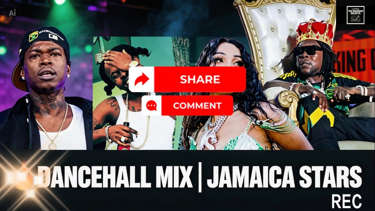 JAMAICA STARS DANCEHALL MIX | Vybz Kartel, Popcaan, Shenseea