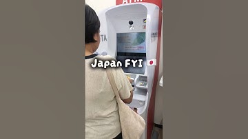 Japan FYI 🇯🇵Convert your PHP to Yen at 7/11 ATM 😍 #japantravel #japanfyi #japanfinds #titavlogger