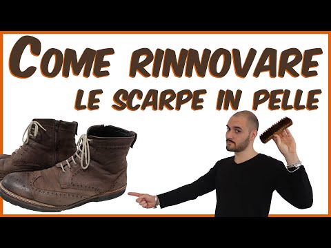 Come rinnovare le Scarpe in Pelle  (nuovo colore)