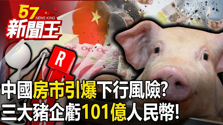 中國房市引爆下行風險？房地產巨頭「聲請破產」 三大豬企虧101億人民幣！-【57新聞王 精華篇】20231227-1 - 天天要聞