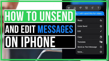 How To Edit and Unsend Messages On iPhone