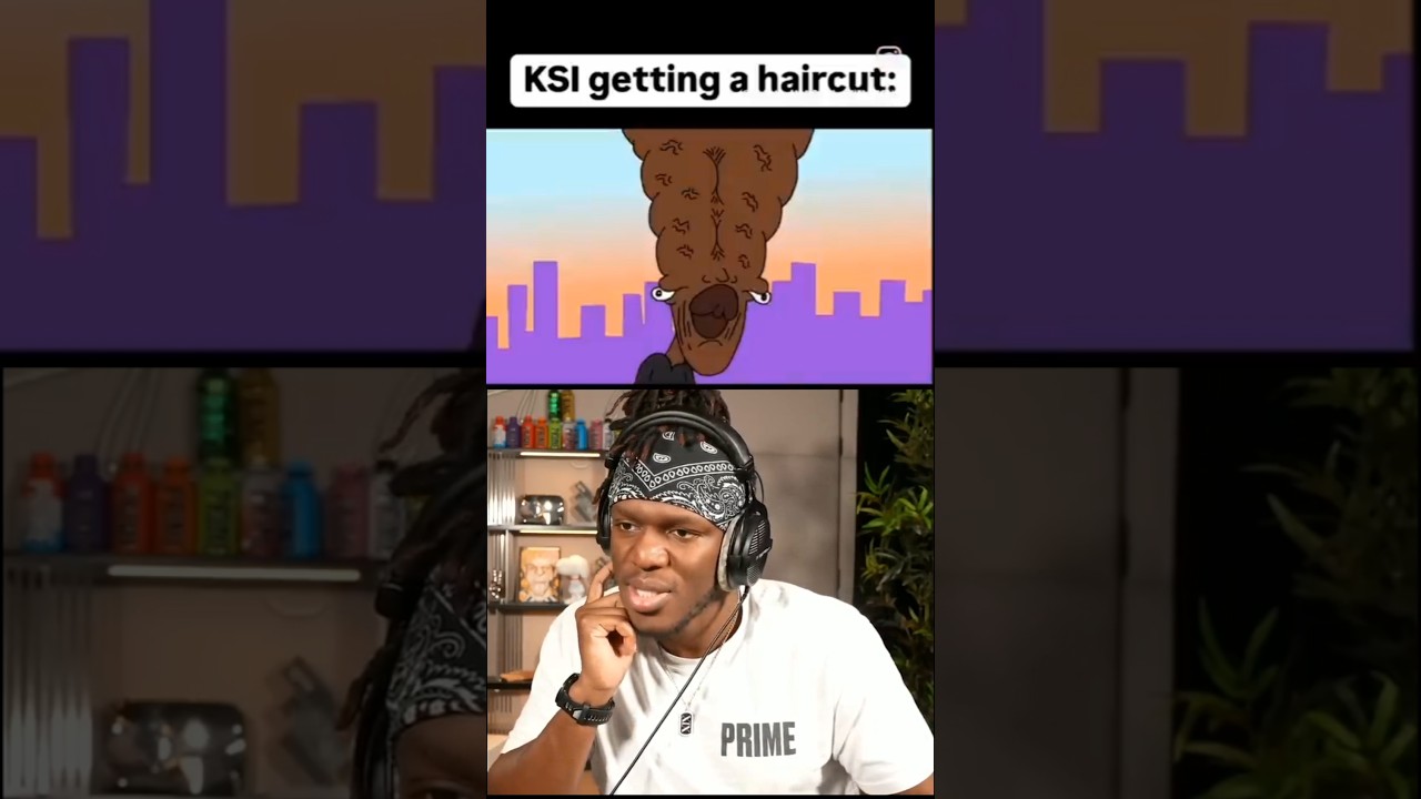 KSI Getting A Haircut: