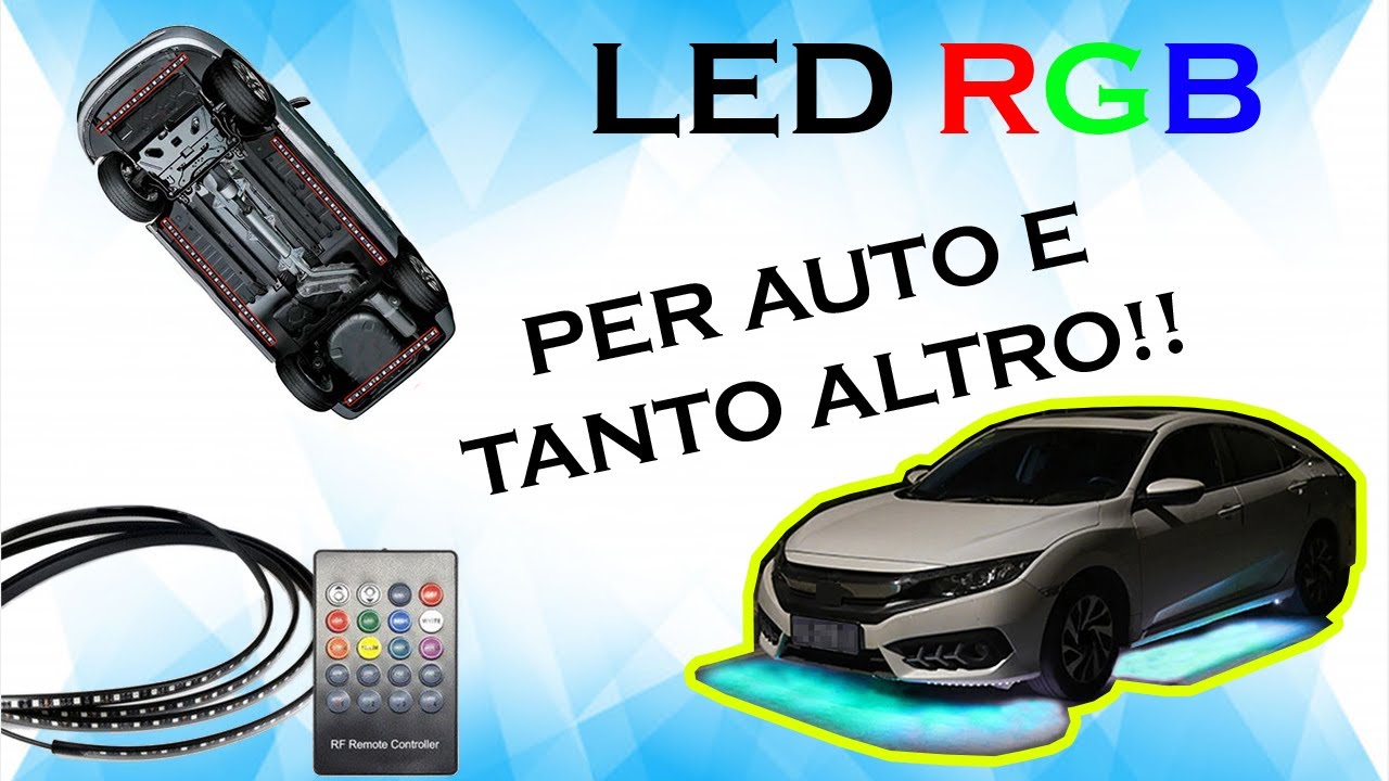 ALIEXPRESS 😍] Luci LED per auto sottoscocca esterno TUNING, ITA, 2020, HAUL