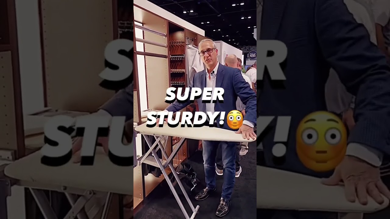 The Perfect Ironing Board. Self Storing! 