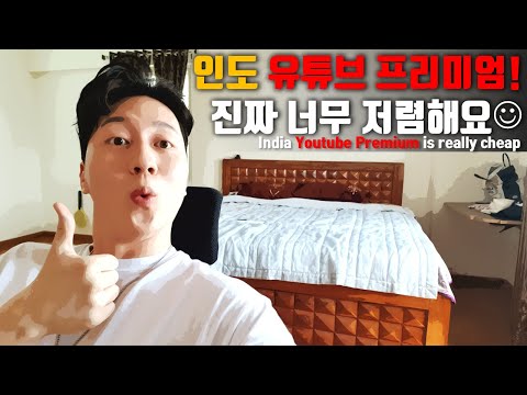 🌏인도 유튜브 프리미엄 가격 실화냐?! 인도도 좋은 점이 많습니다! :)