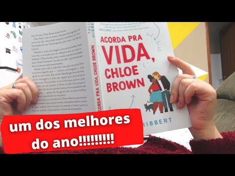 ACORDA PRA VIDA, CHLOE BROWN, Talia Hibbert | VLOG DE LEITURA