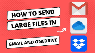 How to send large video file in Gmail, OneDrive and Dropbox (2023) | 100% Working Trick With Proofs