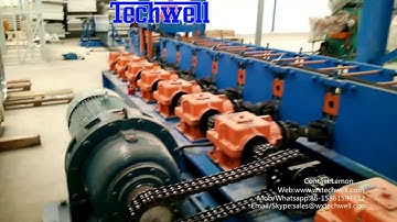 W Beam guardrail roll forming machine，2 wave beam roll forming machine