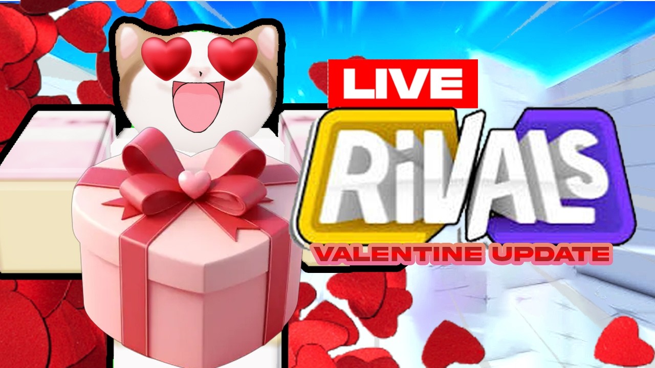 🔴[LIVE] RIVALS | VALENTINE'S UPDATE | 1V1,2V2,3V3,4V4 Or 5V5 With ...