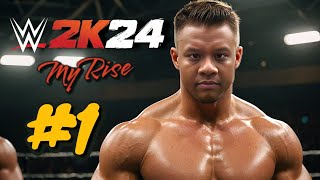 WWE 2K24 My Rise NGAKAK ABIS!! (Part1) Perjuangan Si Pejuang Yang Berjuang Dalam Perjuangan