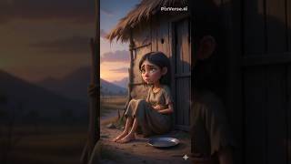 🙏 भूखी बच्ची को माता लक्ष्मी ने दिया आशीर्वाद #rinkujha