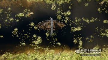 Smuggler Boat - Canal Daylight | Battlemap Demo | Beneos Animated DnD TTRPG Foundry VTT Maps