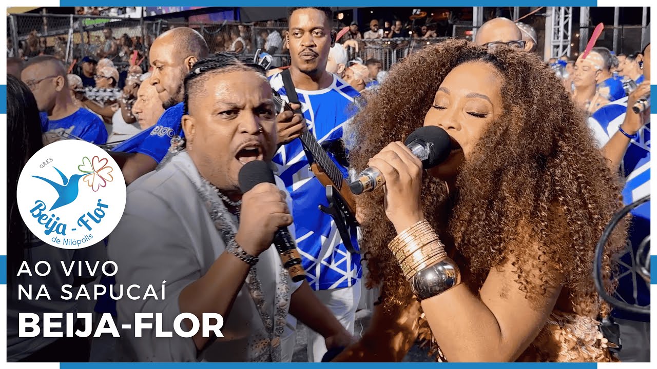 BEIJA-FLOR 2026 | ENSAIO TÉCNICO NA SAPUCAÍ AO VIVO | LARGADA! 