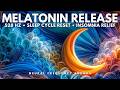 528 Hz 🌙 Melatonin Release • Deepest Sleep Healing & Cell Repair | Fall Asleep Fast & Heal Body