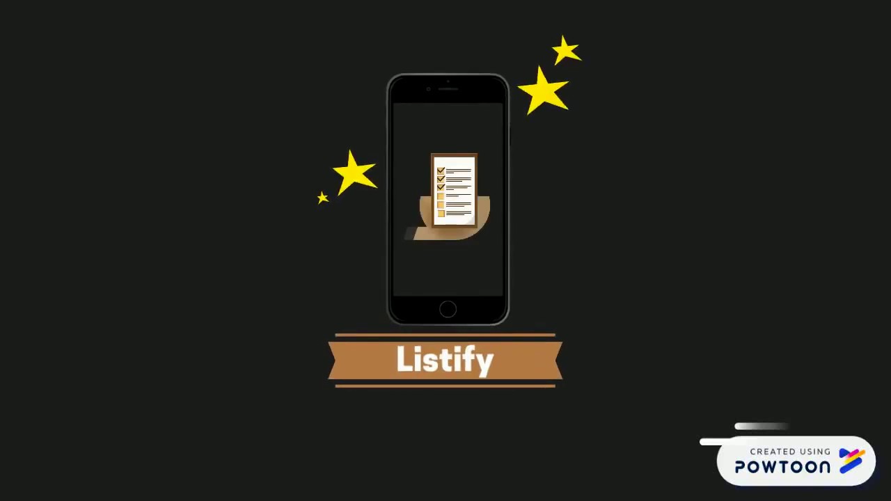 Listify Web Ad : English