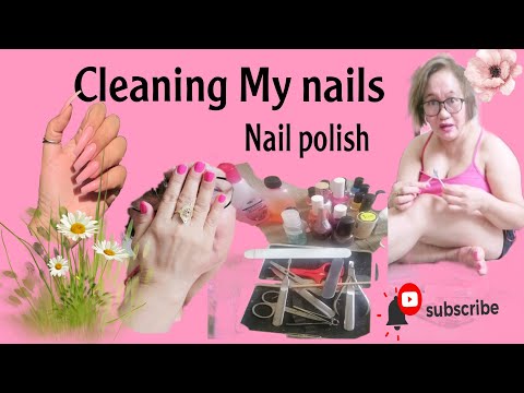 Caring my #nails , as always