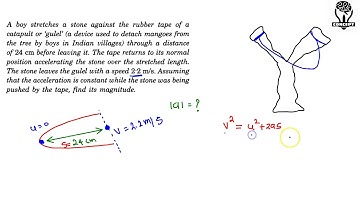 SOLVED EXAMPLE 6 | CHAPTER 3 | HC VERMA | REST AND MOTION | KINEMATICS