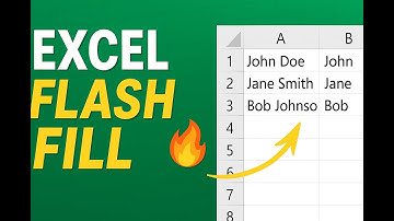 Excel Flash Fill Tutorial | Save Time with Smart Data Entry