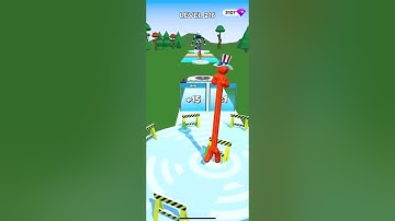 Tall man run Gameplay level 212-220 Too short to touch (iOS.android)