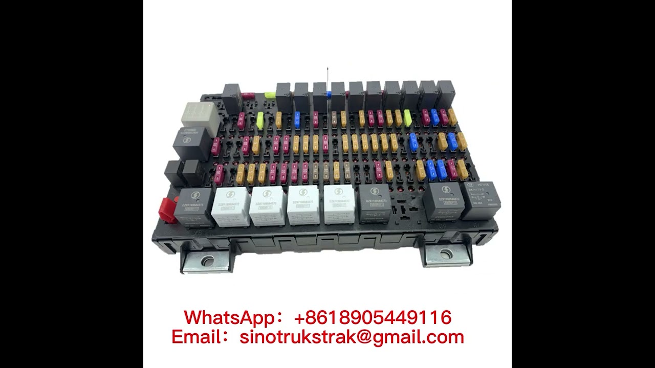 Схема предохранителей shacman x3000