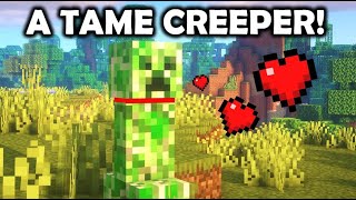 How to Get a Pet Creeper - Vanilla Minecraft