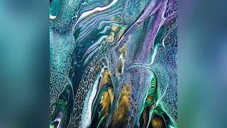 Jake Allen - “Fluorite” (Painting by Jennifer Mann)