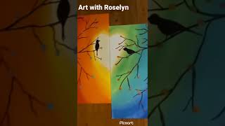 Spread Colors of Joy & You’ll Receive Endless Happiness. A superb painting trick you must watch!😮😍