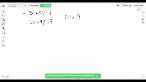 For the following exercises, determine whether the given ordered pair is a solution to the system o…