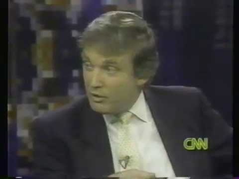 Donald Trump Interview 1988 Republican convention