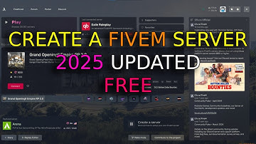How To Create A FiveM Server FULL Tutorial | Free | 2025 Updated