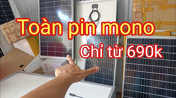 🇻🇳 Báo giá pin mặt trời mới nhất tháng 7/2023 - Shop Solar