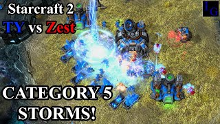 Starcraft 2 - TY (Terran) versus Zest (Protoss) | SC2 Pro Match With Commentary