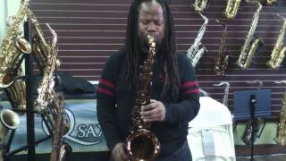 Rahsaan Plays Yamaha Custom Z Limited Edition