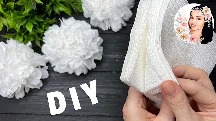 How to make Easy Tissue Paper Flowers  DIY Paper Craft Tutorial