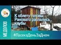 Подготовленная площадка для облета пчел. Клубы распались.Пчелы едят канди. Пасека день за днем