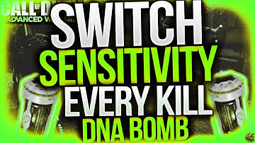 COD AW - "SWITCH SENSITIVTY EVERY KILL" DNA BOMB - Switch Sensitivity DNA Bomb! (AW Unique Gameplay)