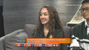 Canadian & Chinese students swap lives: Part 1 - Tuesday, April 26, 2016