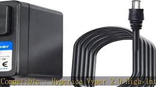T POWER Ac Dc Adapter Charger Compatible with Hyperice Vyper 2.0 High-Intensity Vibrating Fitness R