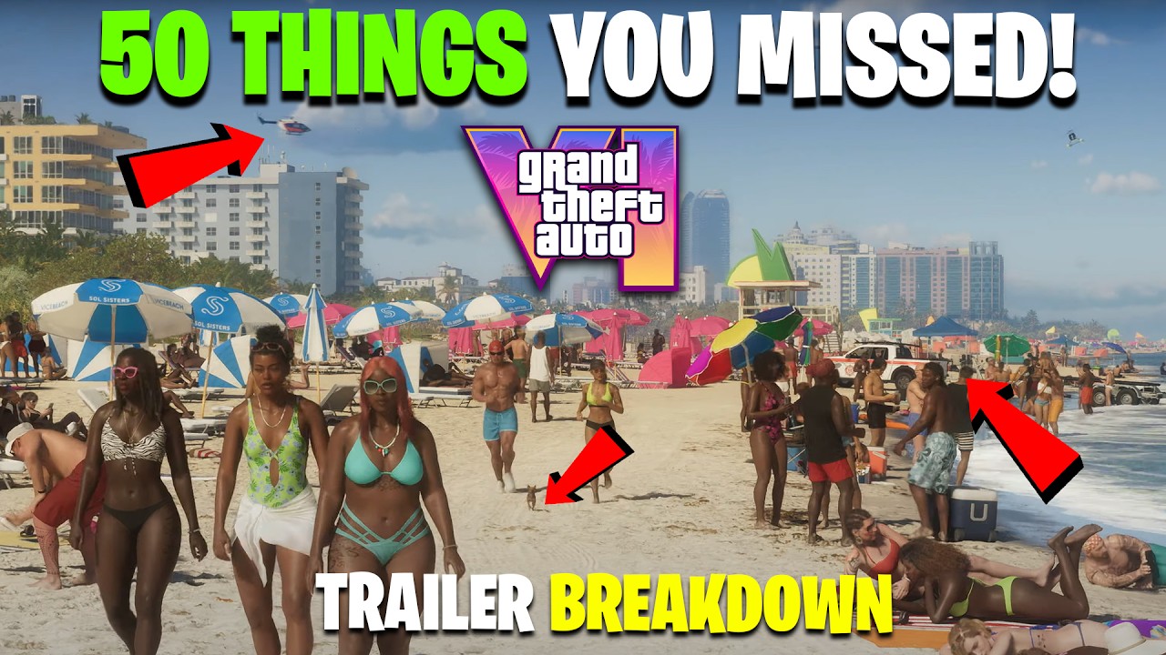 GTA 6 trailer breakdown: All clues & Easter eggs we've spotted so far