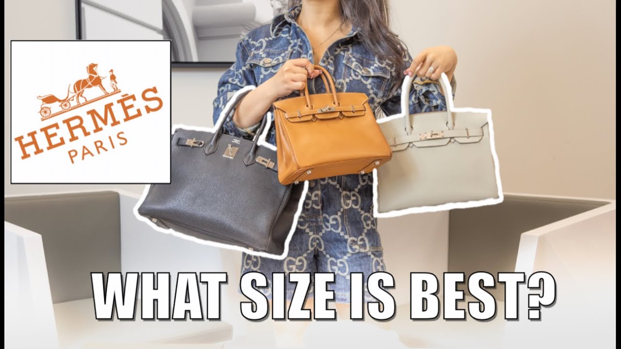 On demand - #Hermès #Birkin size comparison. Shown from left