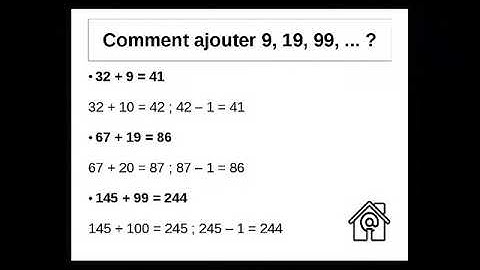 ajouter 9, 19, 99, ...