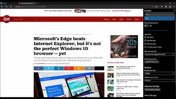 Getting Started with Microsoft Edge on Windows 10