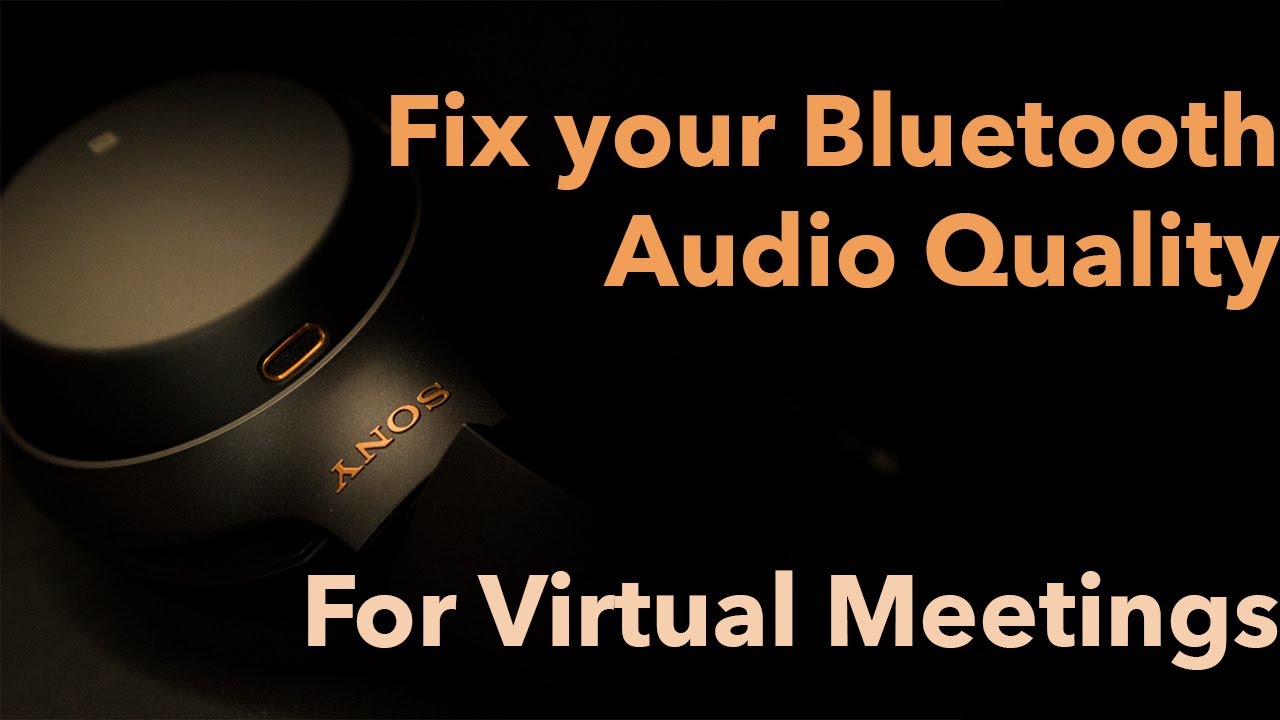 How to fix your Bluetooth Headphone Call Quality - YouTube