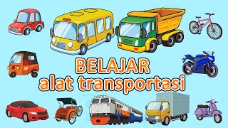 Belajar Nama Alat Transportasi Darat | Mengenal Macam Macam Kendaraan screenshot 1