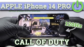 iPhone 14 PRO - Call of Duty Mobile ❗️ Beautiful Display! | GAMING TEST 🚩|120Hz| A16 Bionic | iOS 16